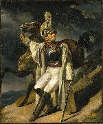 Theodore   Gericault Wounded Cuirassier oil painting artist